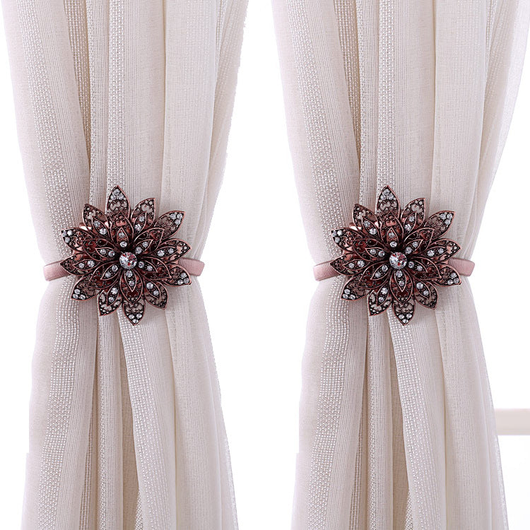 Curtain Flower Rope Strap
