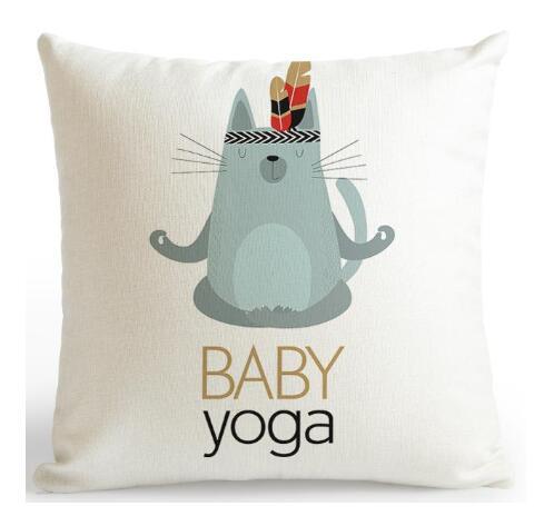 Be Happy Bear Cushion Cover