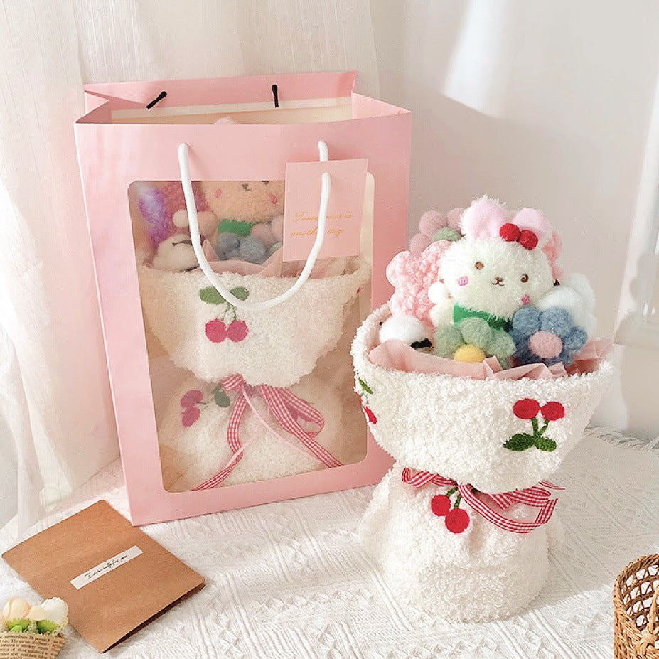 Lovely Children Doll Bouquet Birthday Gift