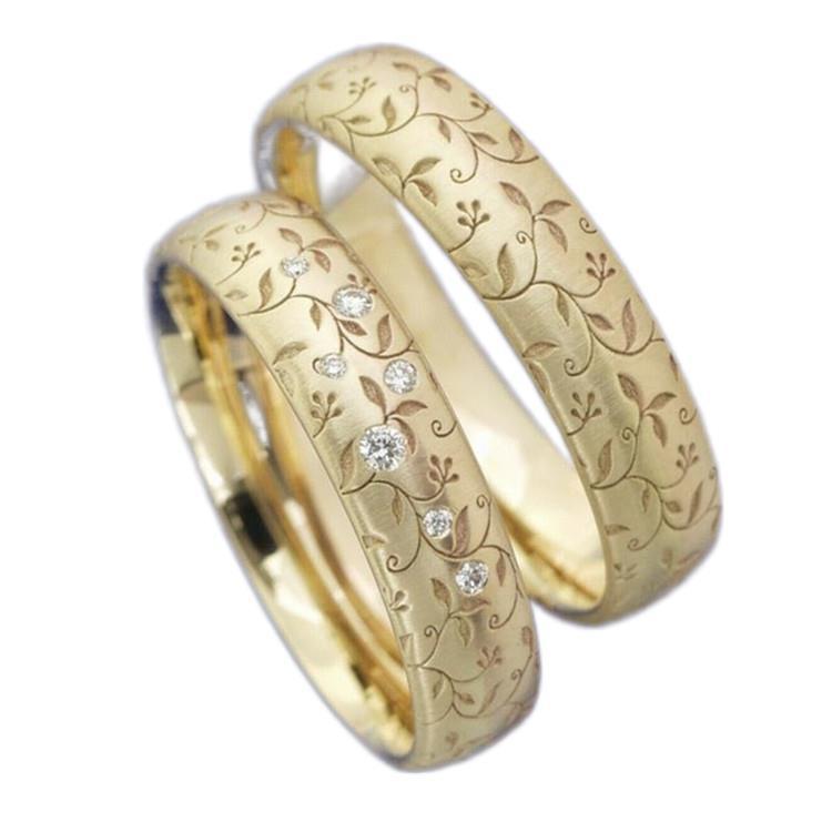 European And American Fashion Luxury Diamond Ring
