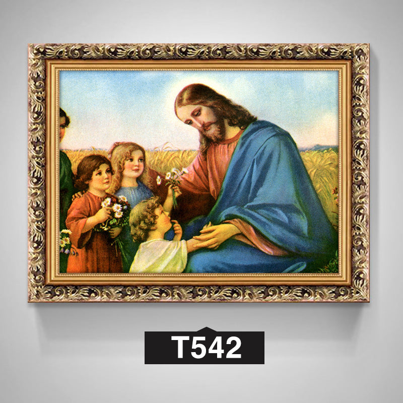 Church Bedroom Dining Room Oil Painting Porch