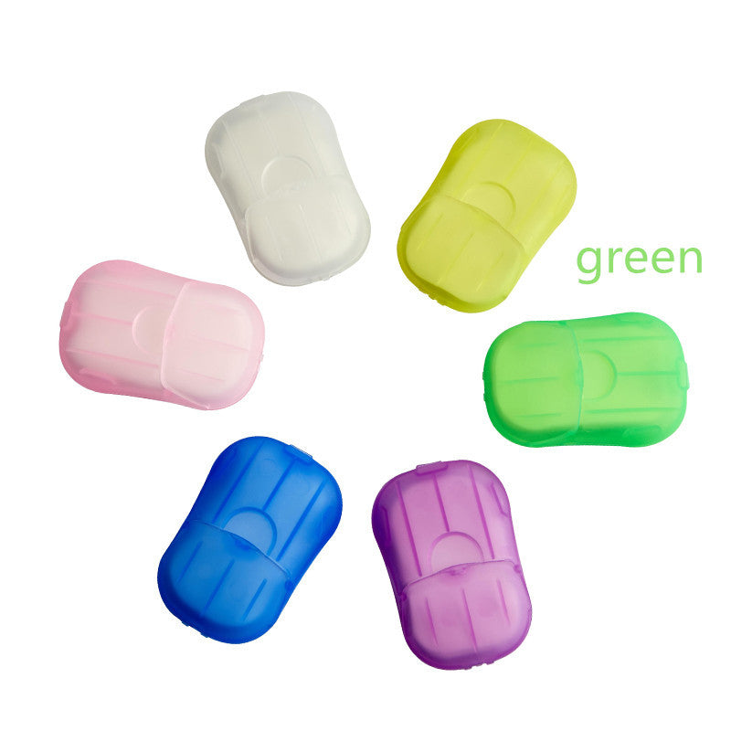 Portable Hand-Washing Soap Paper Sheet