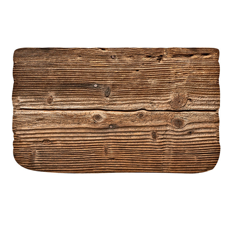 Wood Grain Bathroom Mats Absorbent Non-Slip Bathroom Disposable Special-Shaped Household