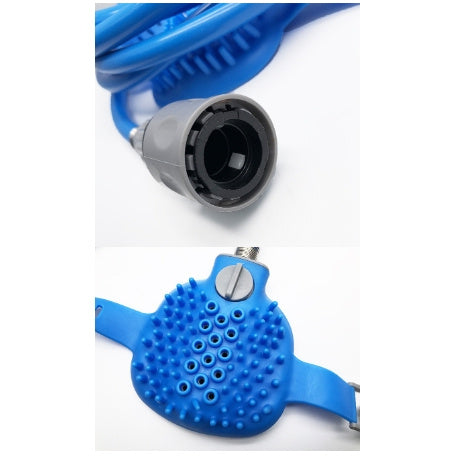 Pet Bathing Gloves Outdoor Shower Dog Bath Silicone Nozzle Hand-Held Massage Bath Pet Shower Brush