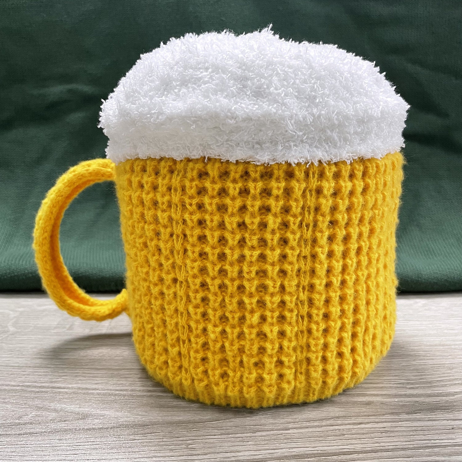 3D Beer Steins Hat Winter Thermal Knitting Woolen Cap Unisex