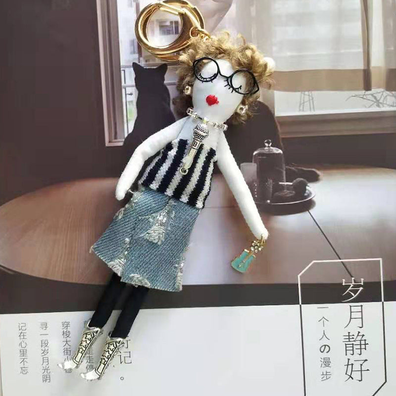 Fur Accessories Female Lady Mink Hair Pendant