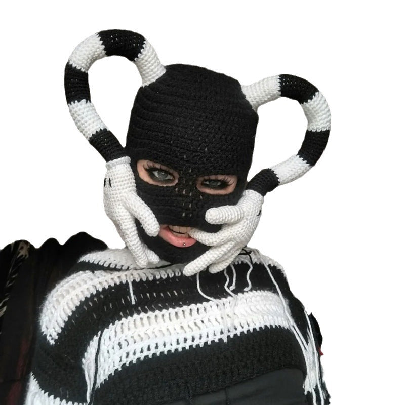 Fashion Handmade Knitted Woolen Cap