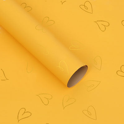 Waterproof Rose Flower Bouquet Wrapping Paper