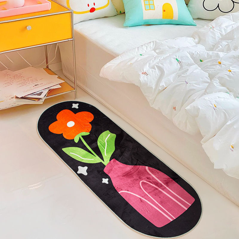 Fashion Absorbent Non-Slip Girl Ins Wind Floor Mat