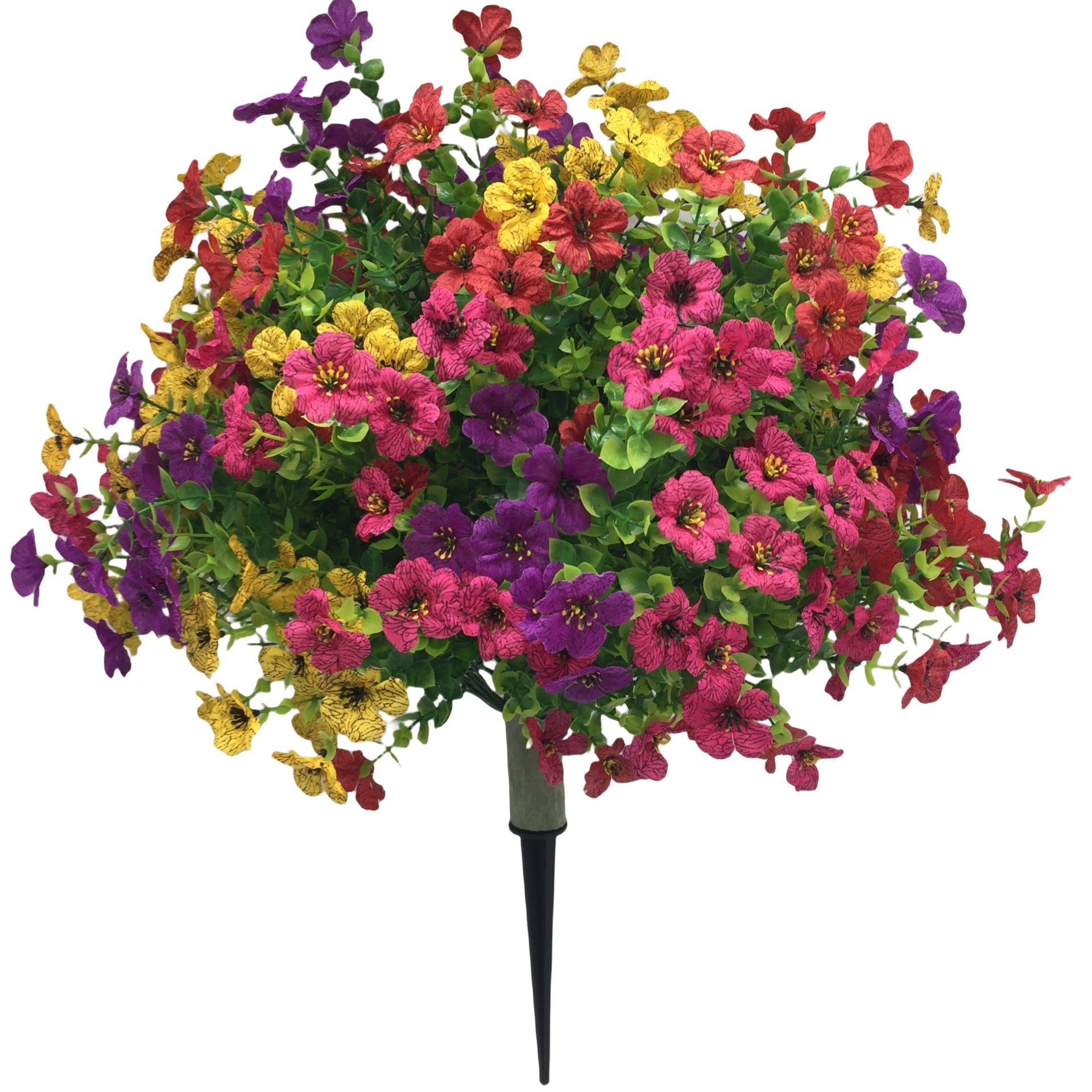 Eucalyptus Violet Flower Arrangement Green Plant Ornamental Flower