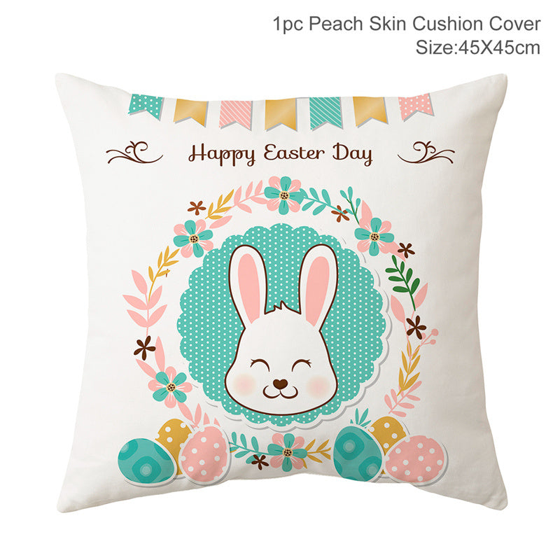 Easter Pillowcase Rabbit Photo Rabbit Pull Flag