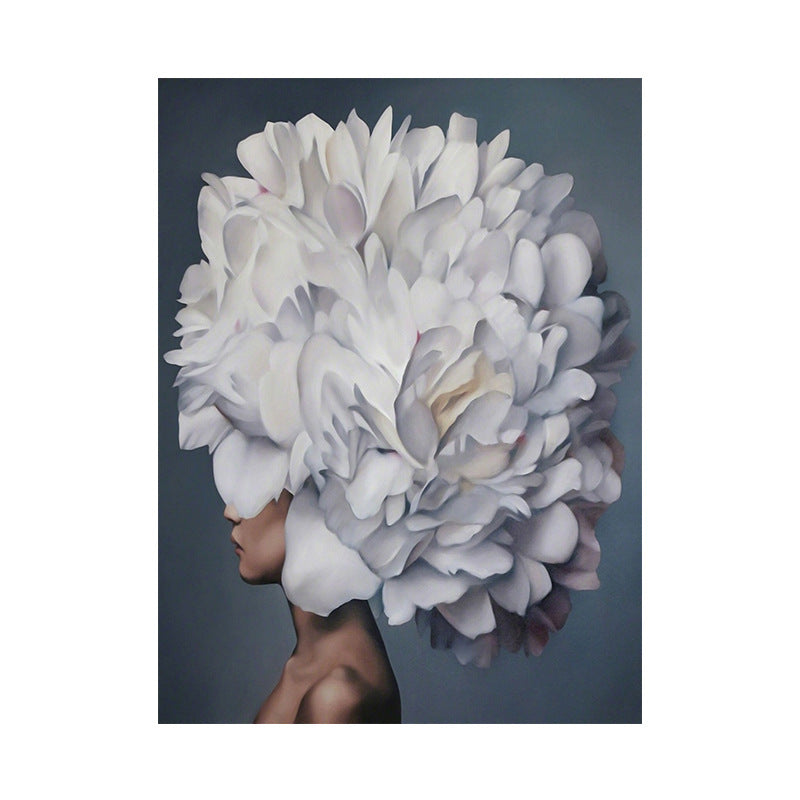 New Nordic Modern Creative Hand-painted Feathers