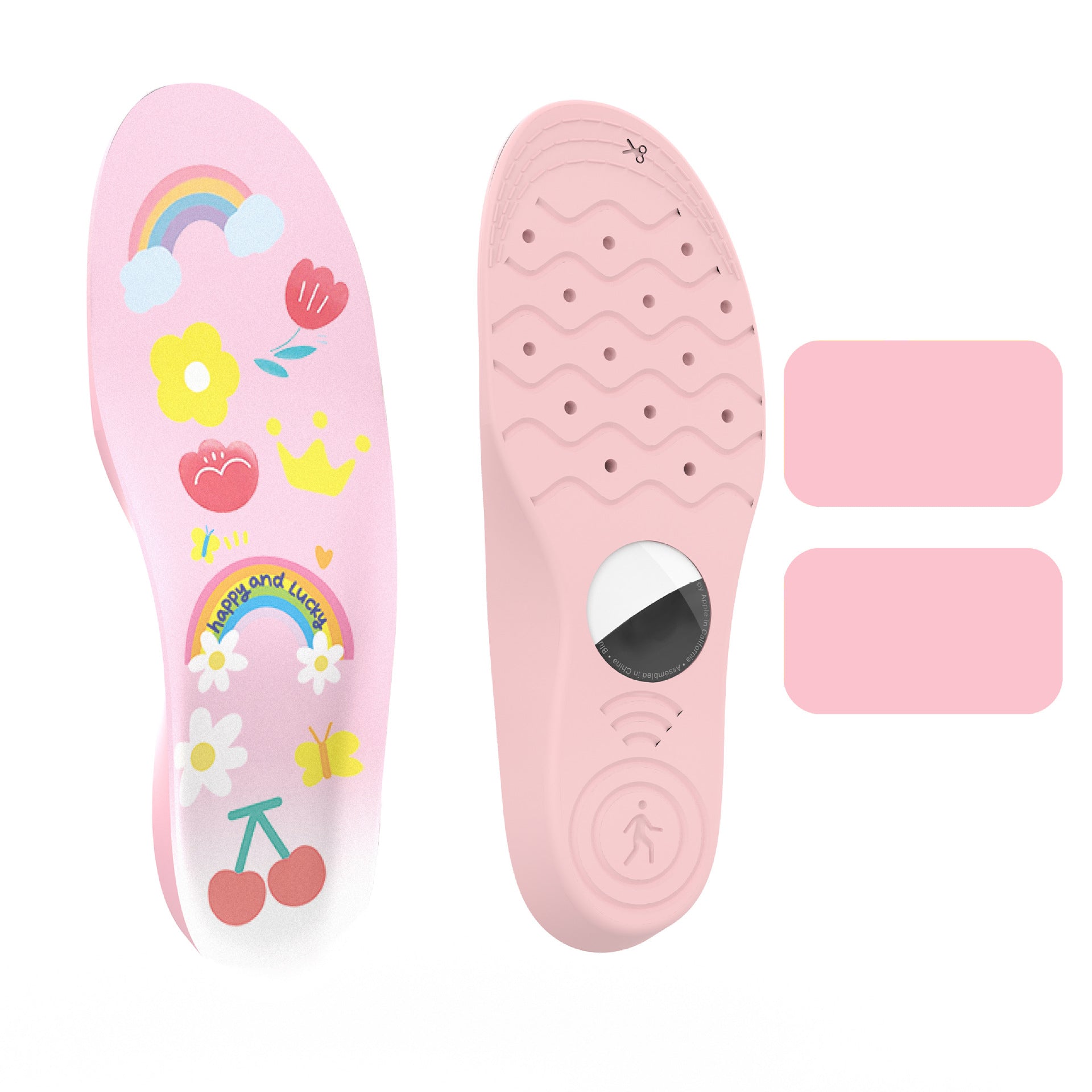 Protective Cover Locator Cartoon Insole Children Elderly