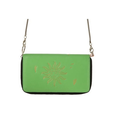YIZISToRE New Creative PU Leather Women Crossbody Long Wallets Fashion Bags in LINES Series(FUN KIK Store)