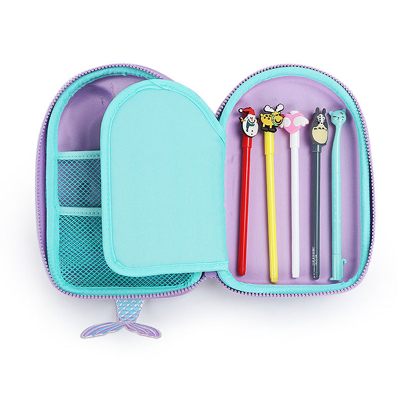 Long Braided Mermaid Pencil Case