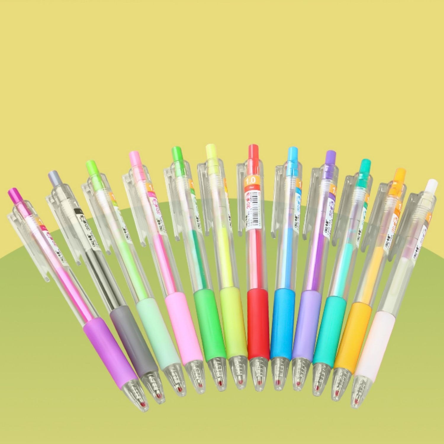 3D Jelly Gel Pen Color