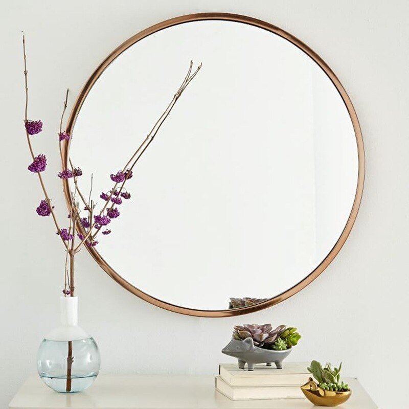 Bathroom Wall Bathroom Mirror Wall Hanging Decorative Mirror