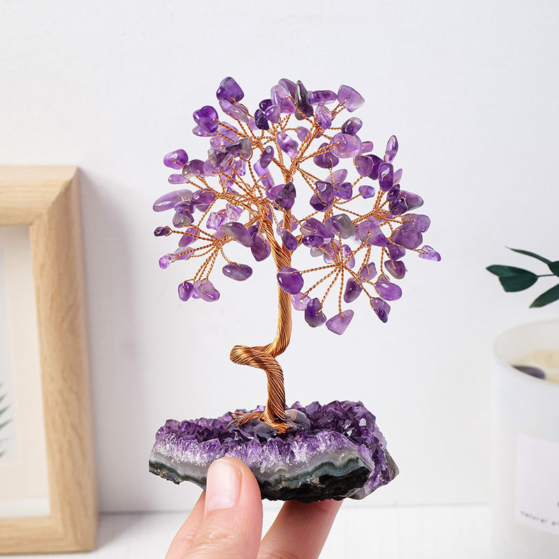 Crystal Flower Tree Home Crafts Ornaments
