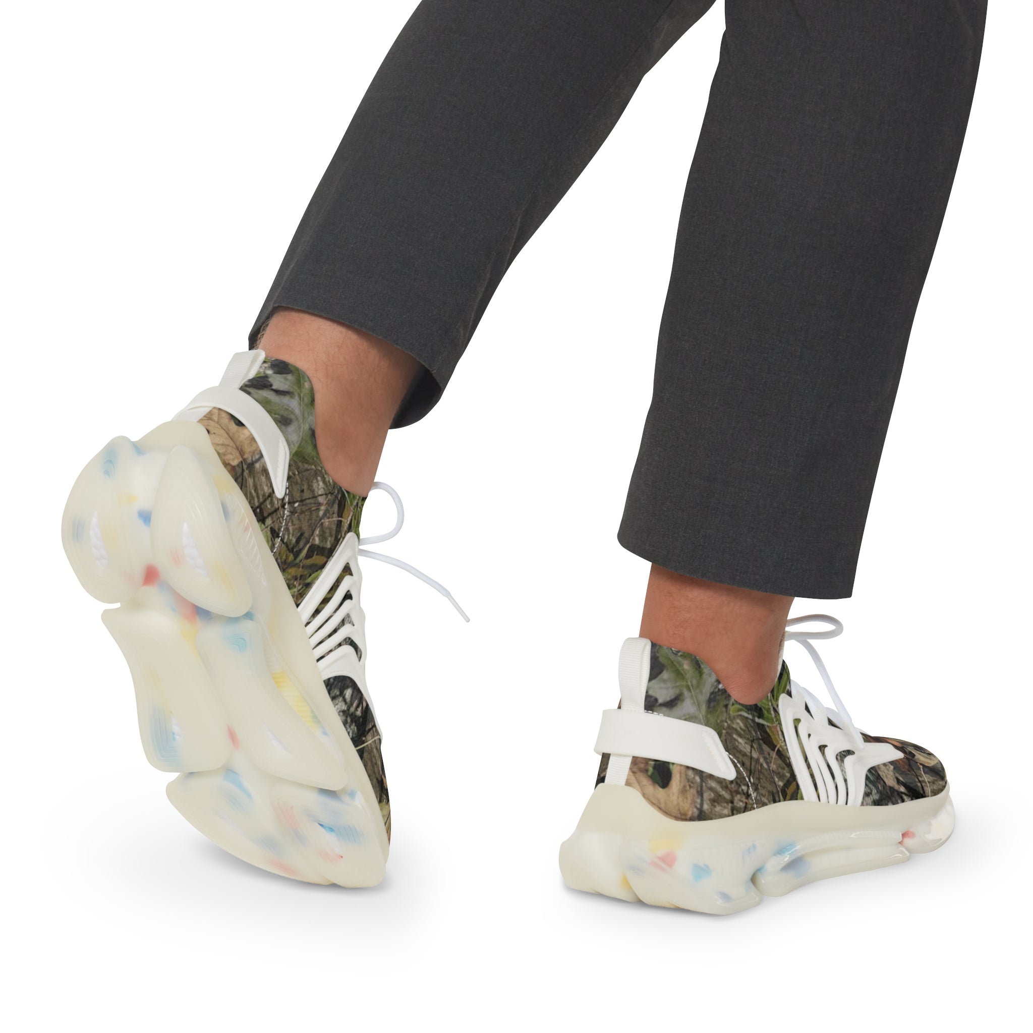 Men's Camo Mesh Sneakers