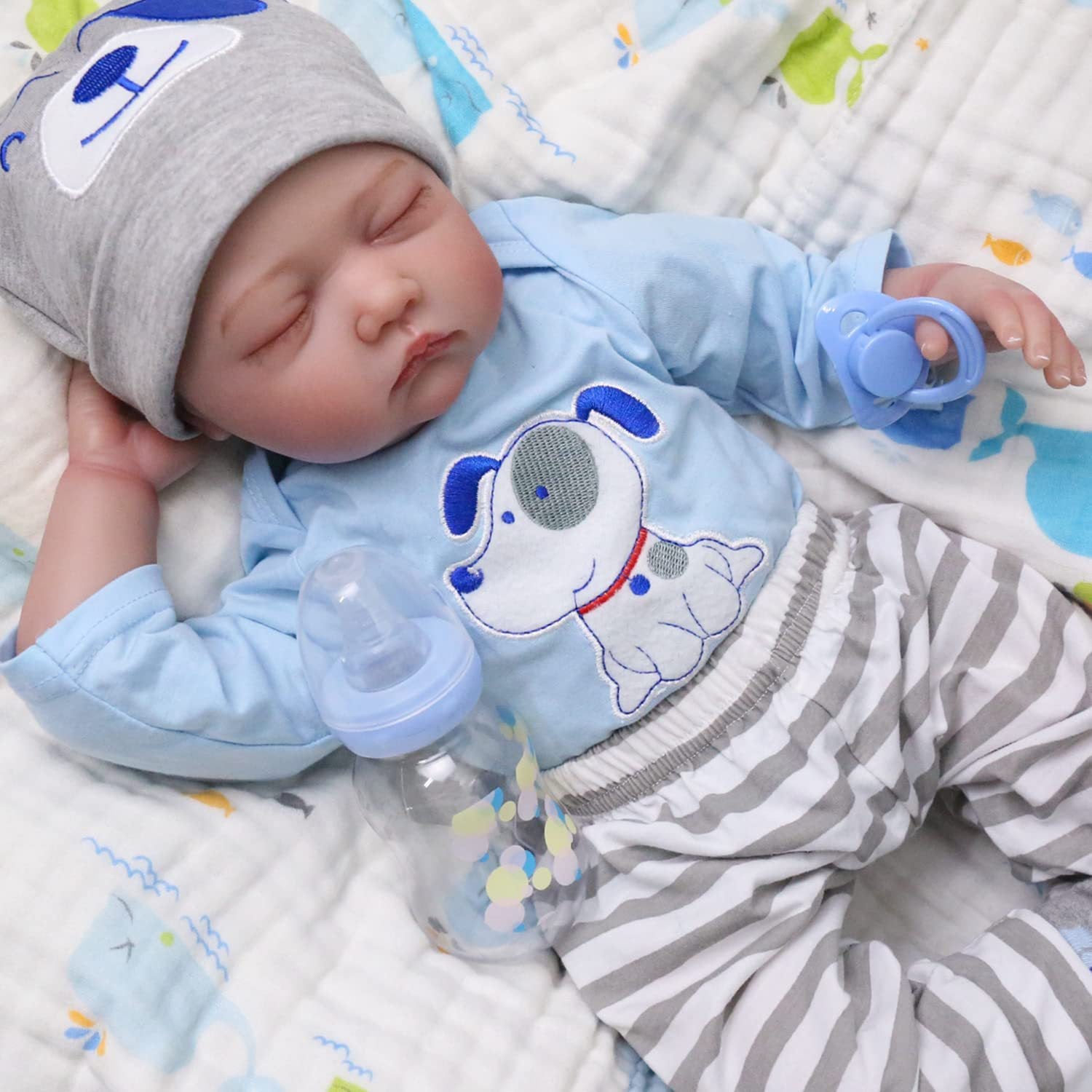 Creative Cartoon Soft Plastic Reborn Doll