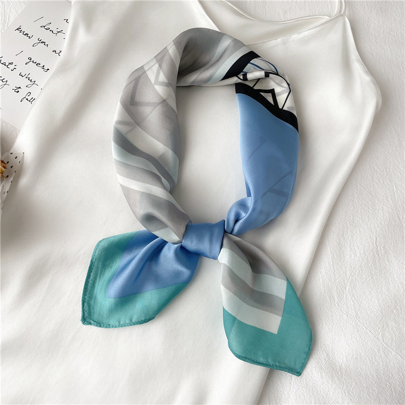 Luxury Wind Square 70cm Thin AutumnWinter Scarf