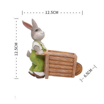Cartoon Rabbit Flower Pot