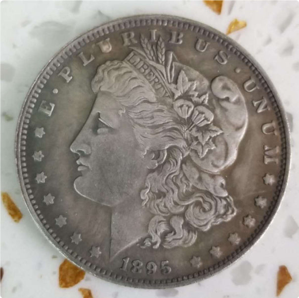 US Morgan Memorial Coin Antique Silver Dollar