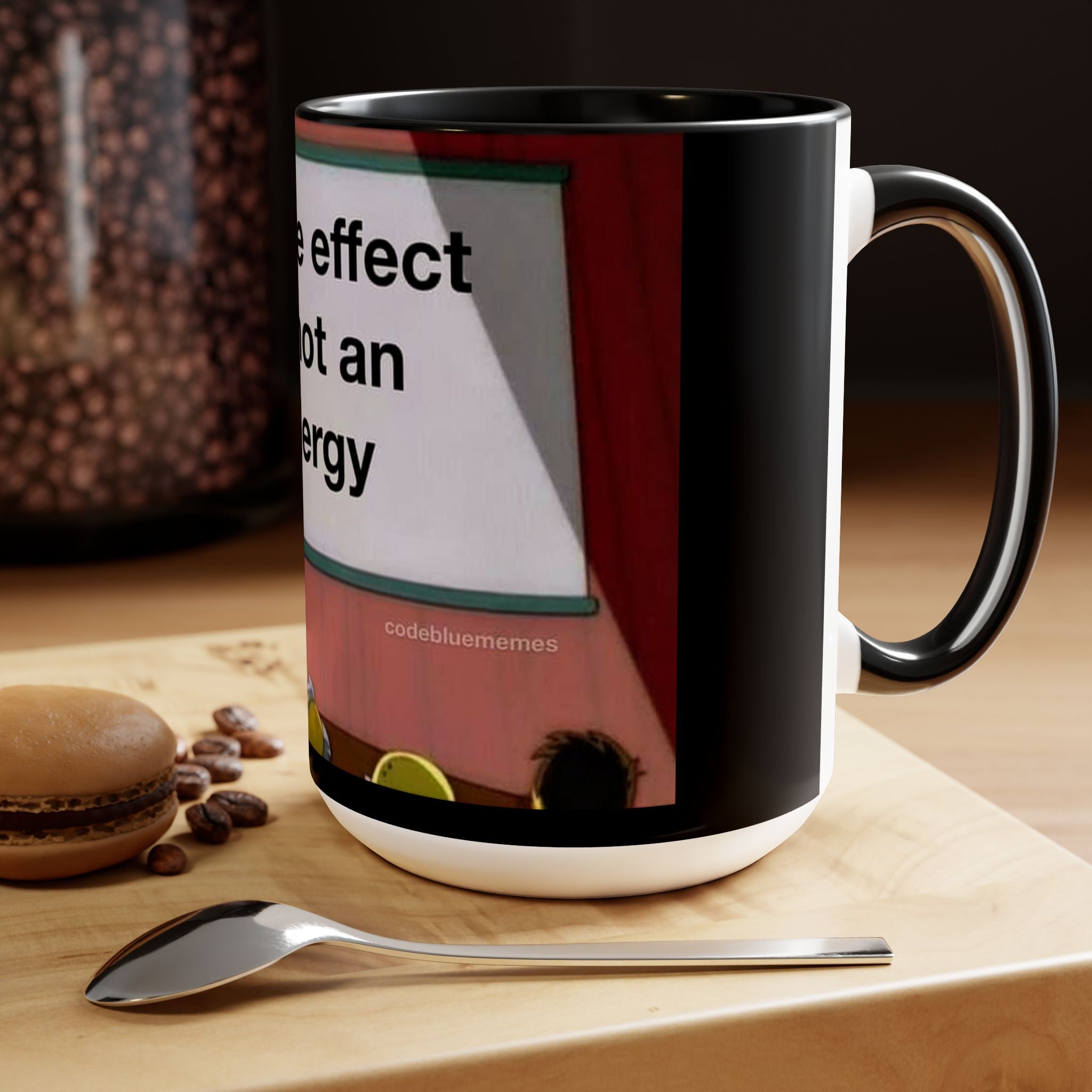 Two-Tone Coffee Mugs, 15oz