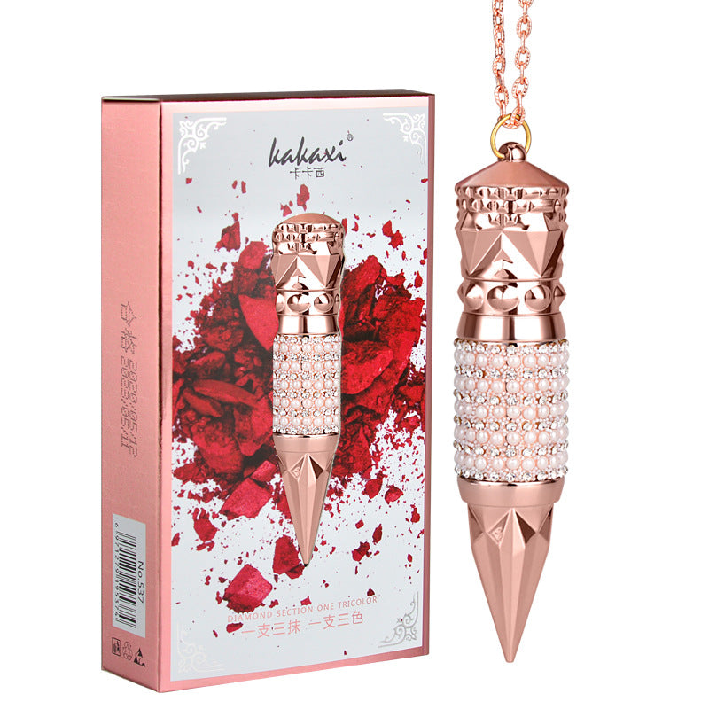 Matte Rhinestone Encrusted Lipstick
