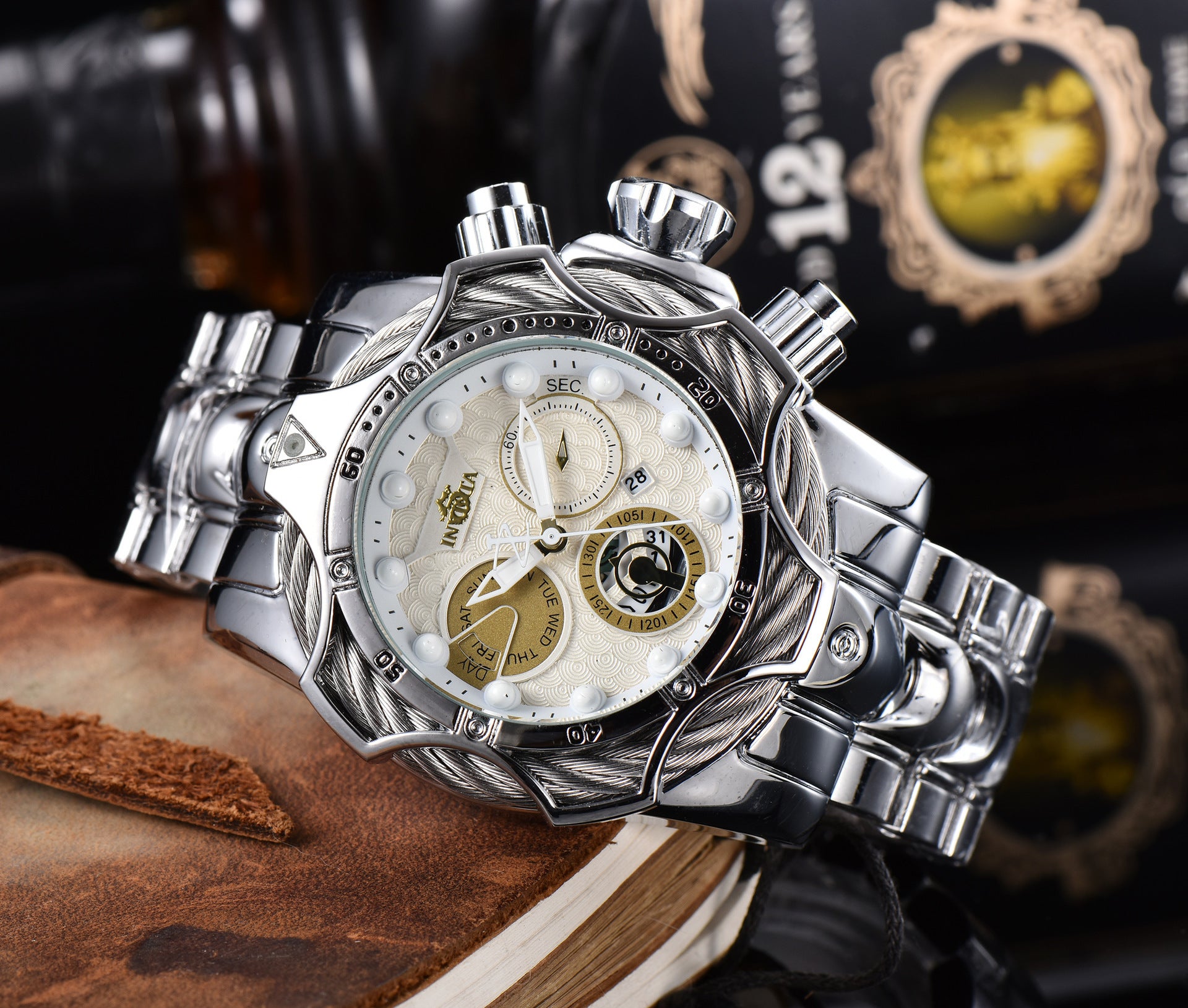 Invicta Large Plate Watch Clown Watch