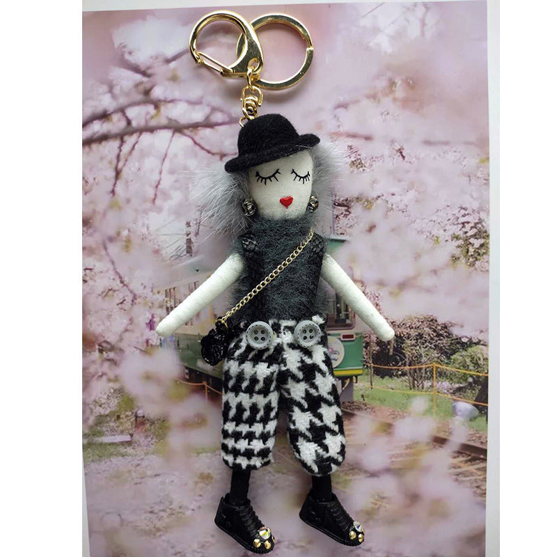 Fur Accessories Female Lady Mink Hair Pendant