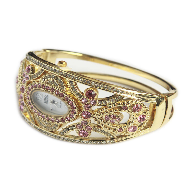 Ladies Non-Mechanical Diamond Bracelet Quartz Watch
