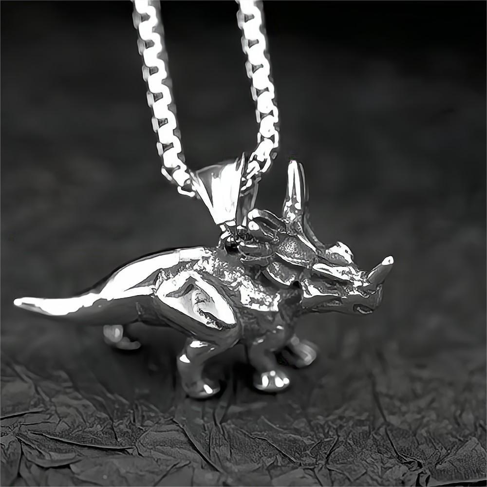 Titanium Steel Men's Pendant Stainless Steel Necklace