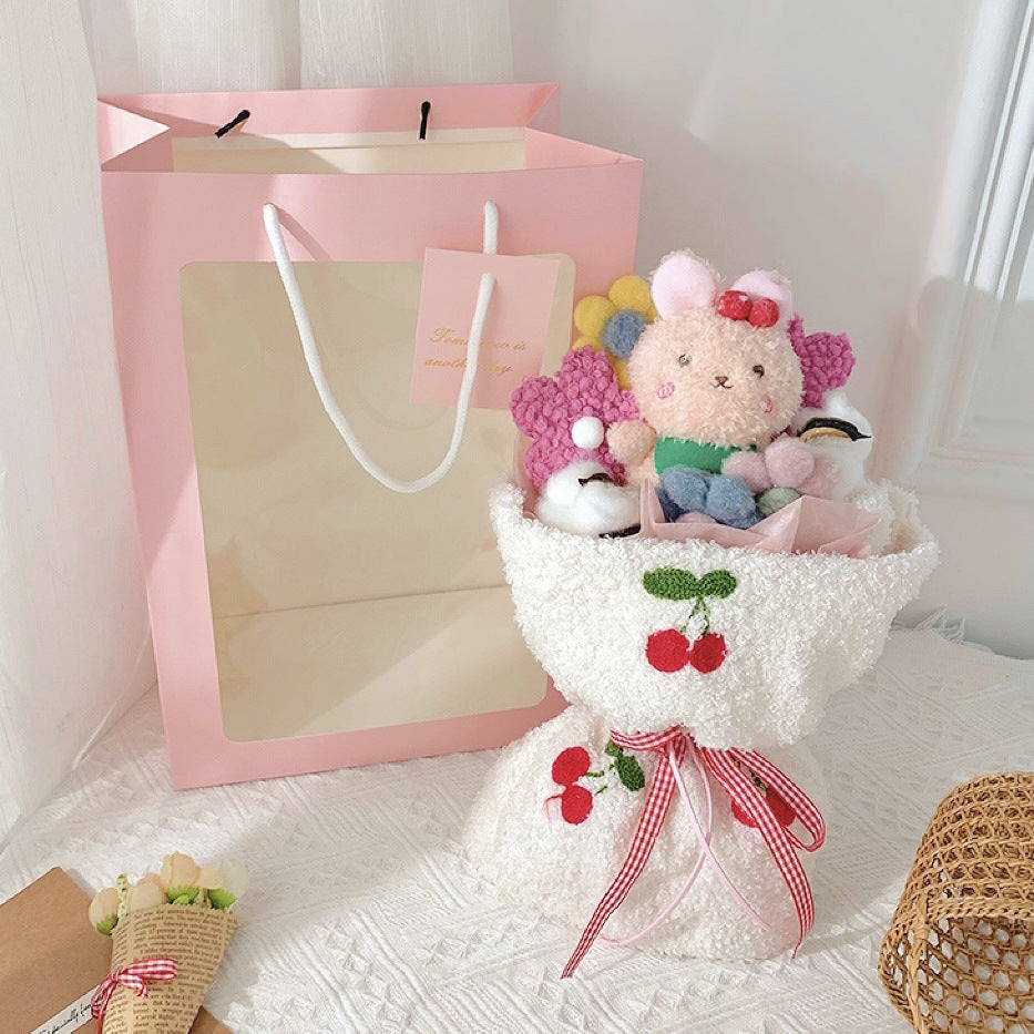 Lovely Children Doll Bouquet Birthday Gift