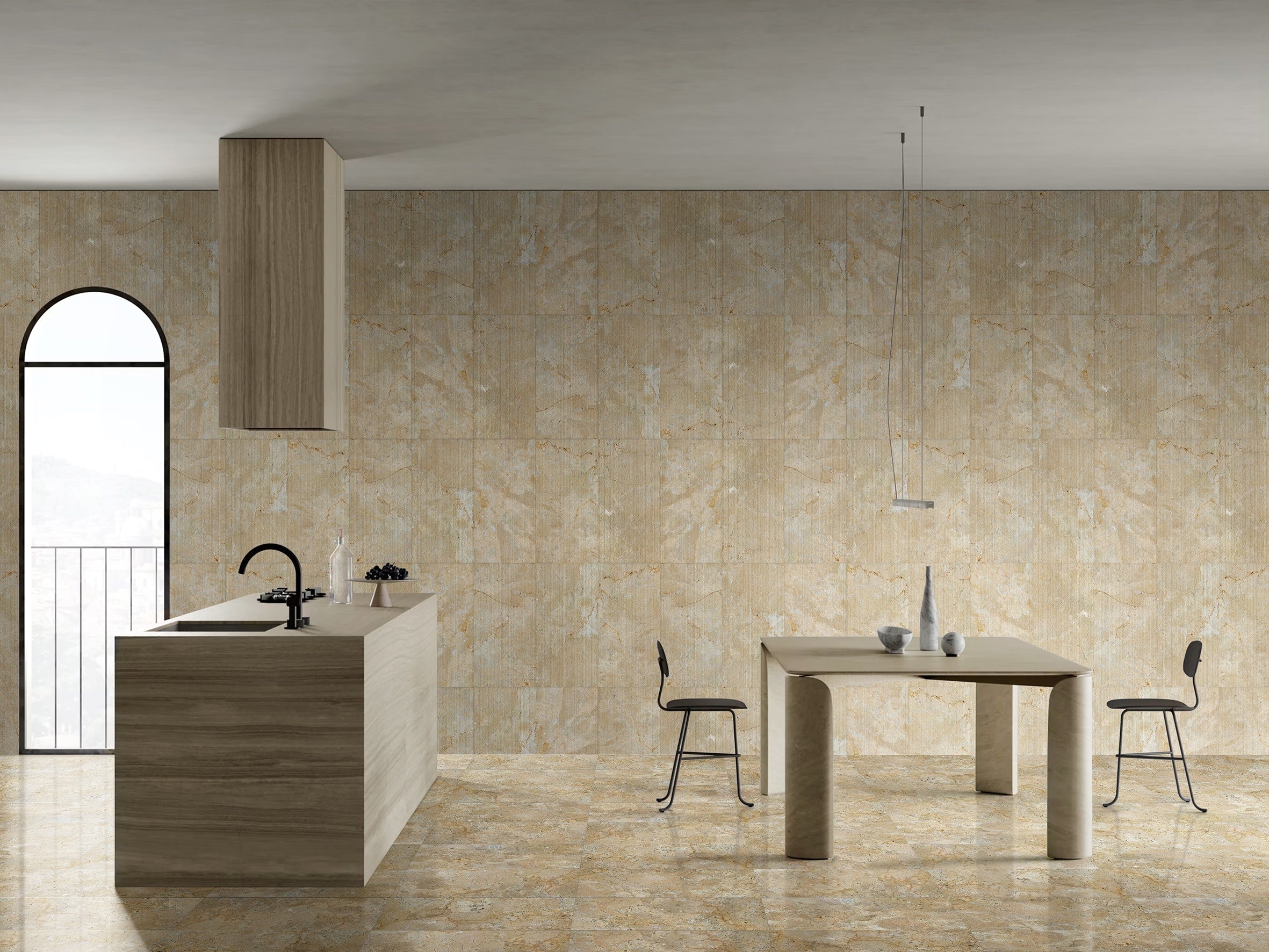 12X24 Inch Gold Yellow Beige Natural Marble, For Floor And Wall, Polished Marble Tile, Natural Stone