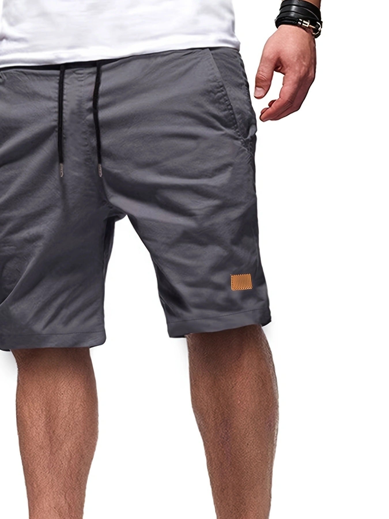 Loose Sports Non-Elastic Men's Workwear Shorts