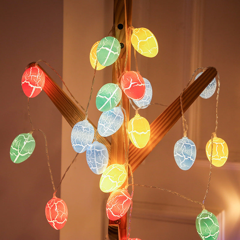 Easter LED Light-Up Cracked Eggs Easter Cracked Egg Decorations