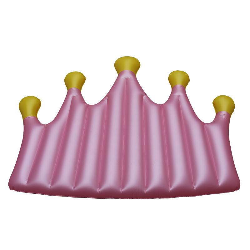 Water Inflatable Bed Crown Floating