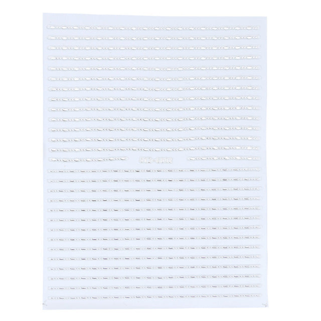 Evergreen Nail Line Stickers Geometric Pattern Nails