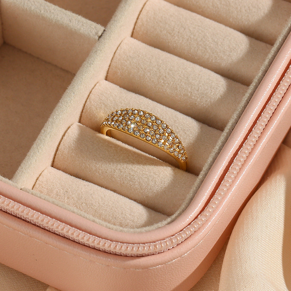 Ceaza Paved Gold Ring