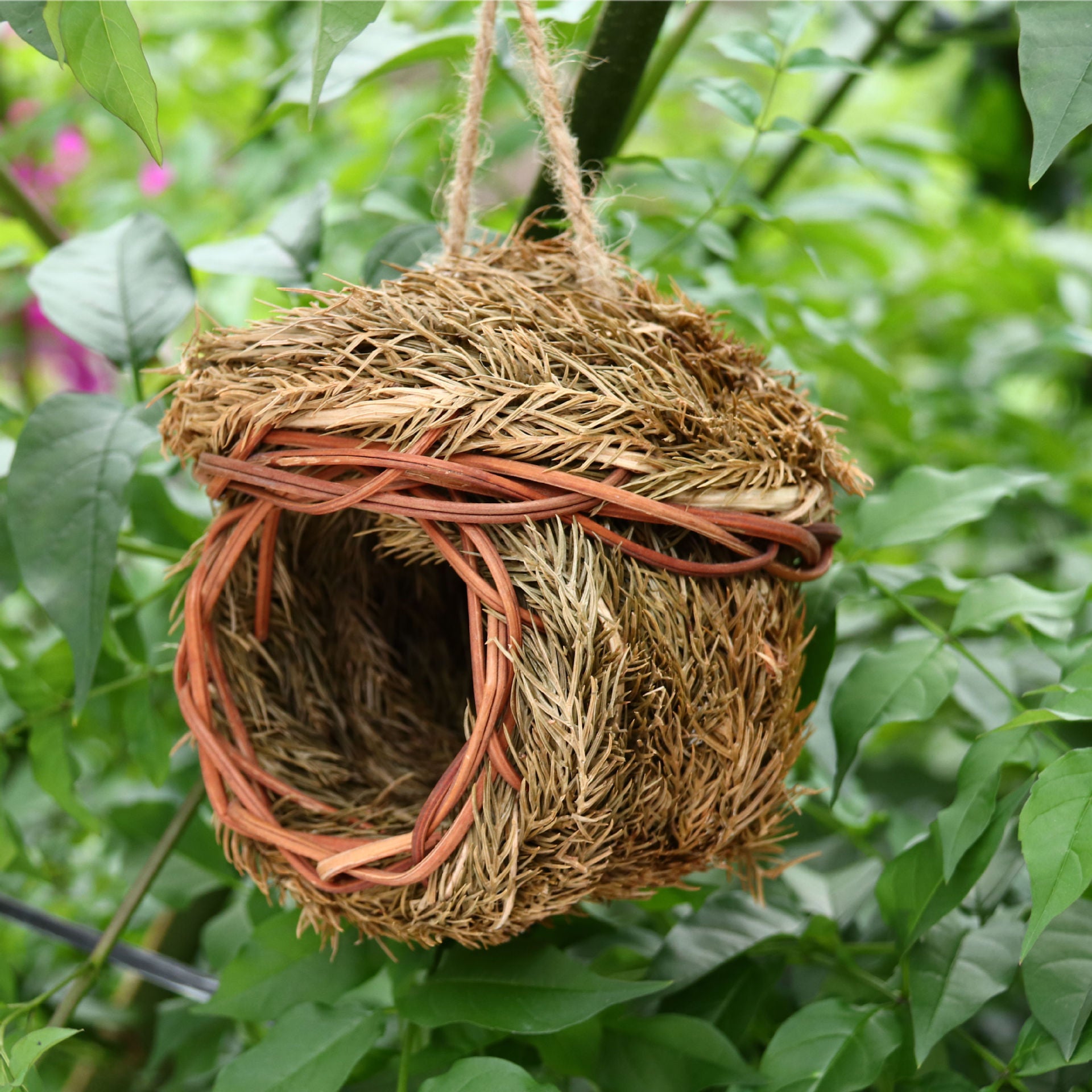 Creative Hand-Made Bird House Garden Decoration