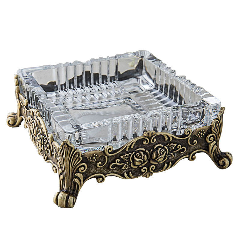 Retro Affordable Luxury Glass Ashtray