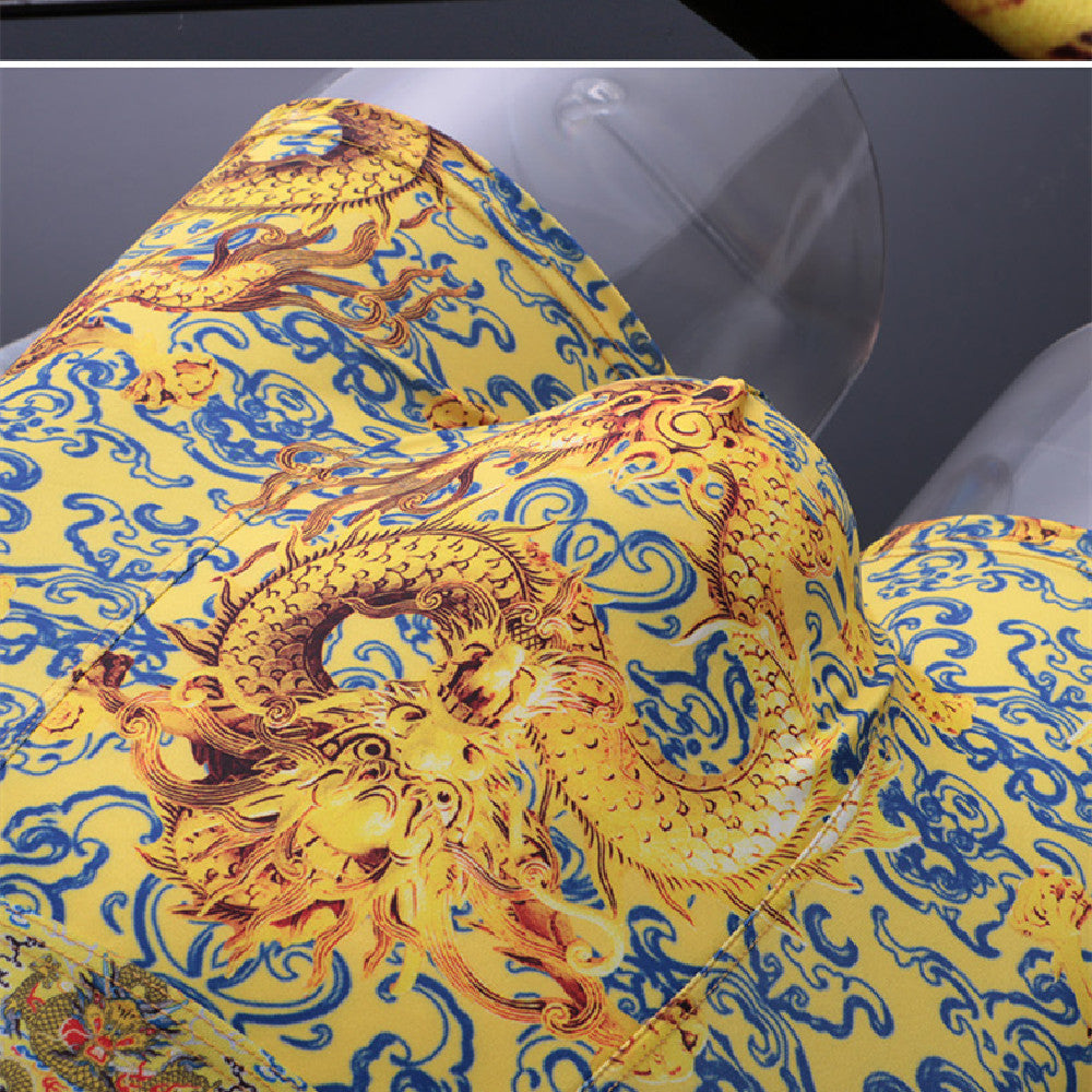 Men's Chinese Style Boxer Trousers