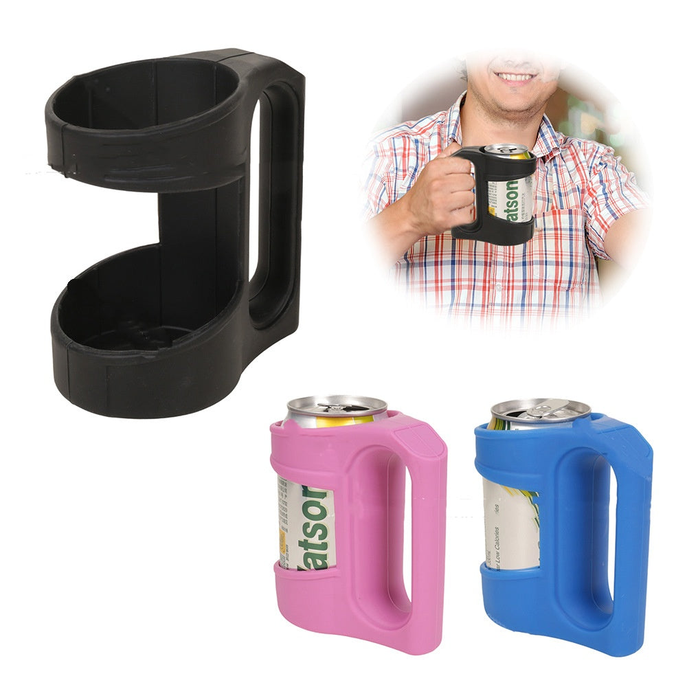 Cans Ultra-Thin Can Holder Silicone Cup Holder With Handle