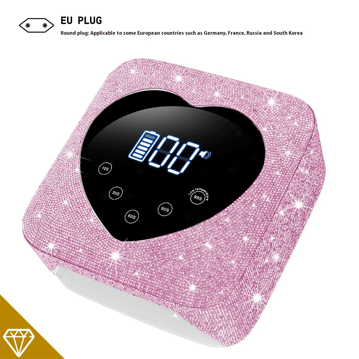 Charging Nails Phototherapy Lamp High-Power Storage, Baking and Drying Nail Phototherapy Machine