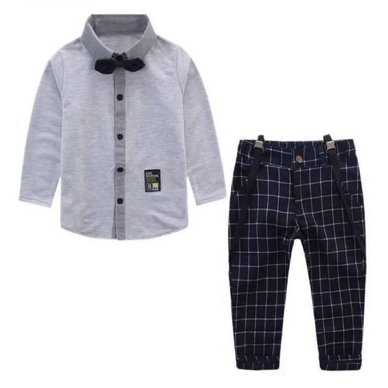 Two-Piece Men's Treasure Suit Tide Suit