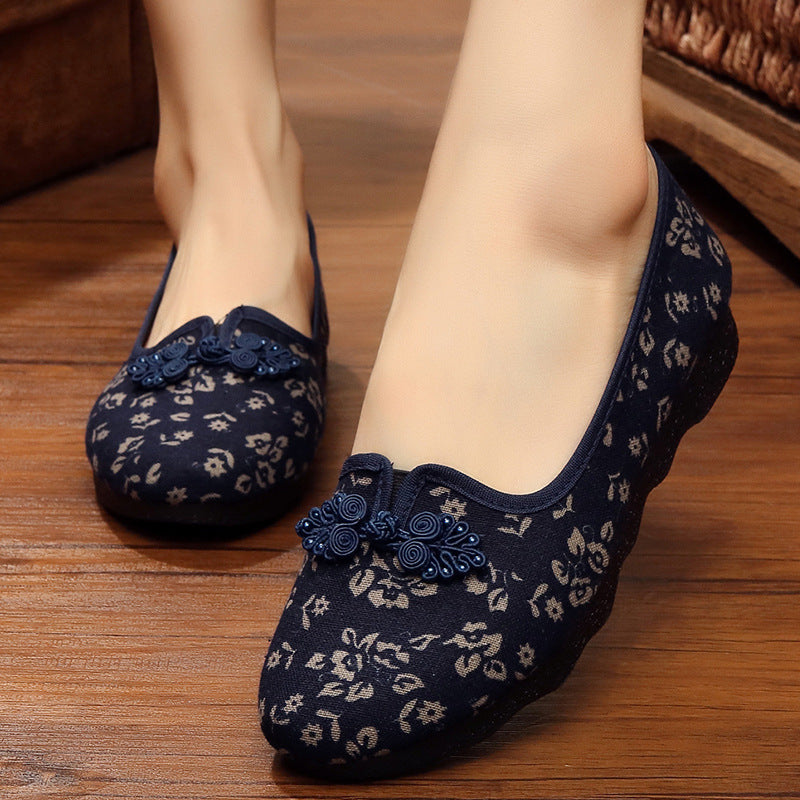 Soft Bottom Round Shoes