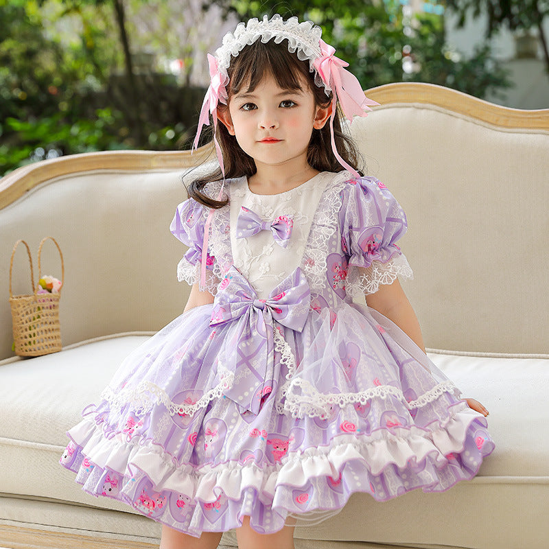 New Hot Sell Girls' Lolita Puffy Dress