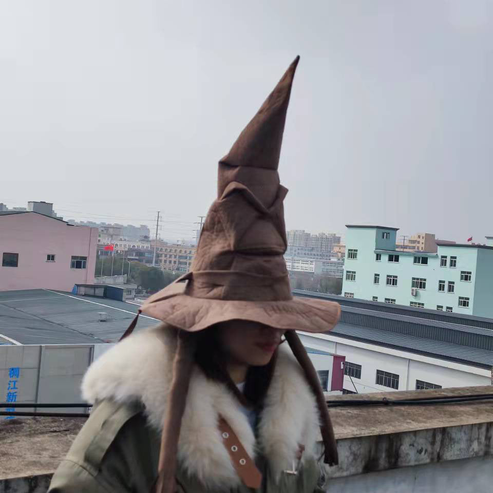 Halloween Witch Hat Scene Atmosphere Dress Hat