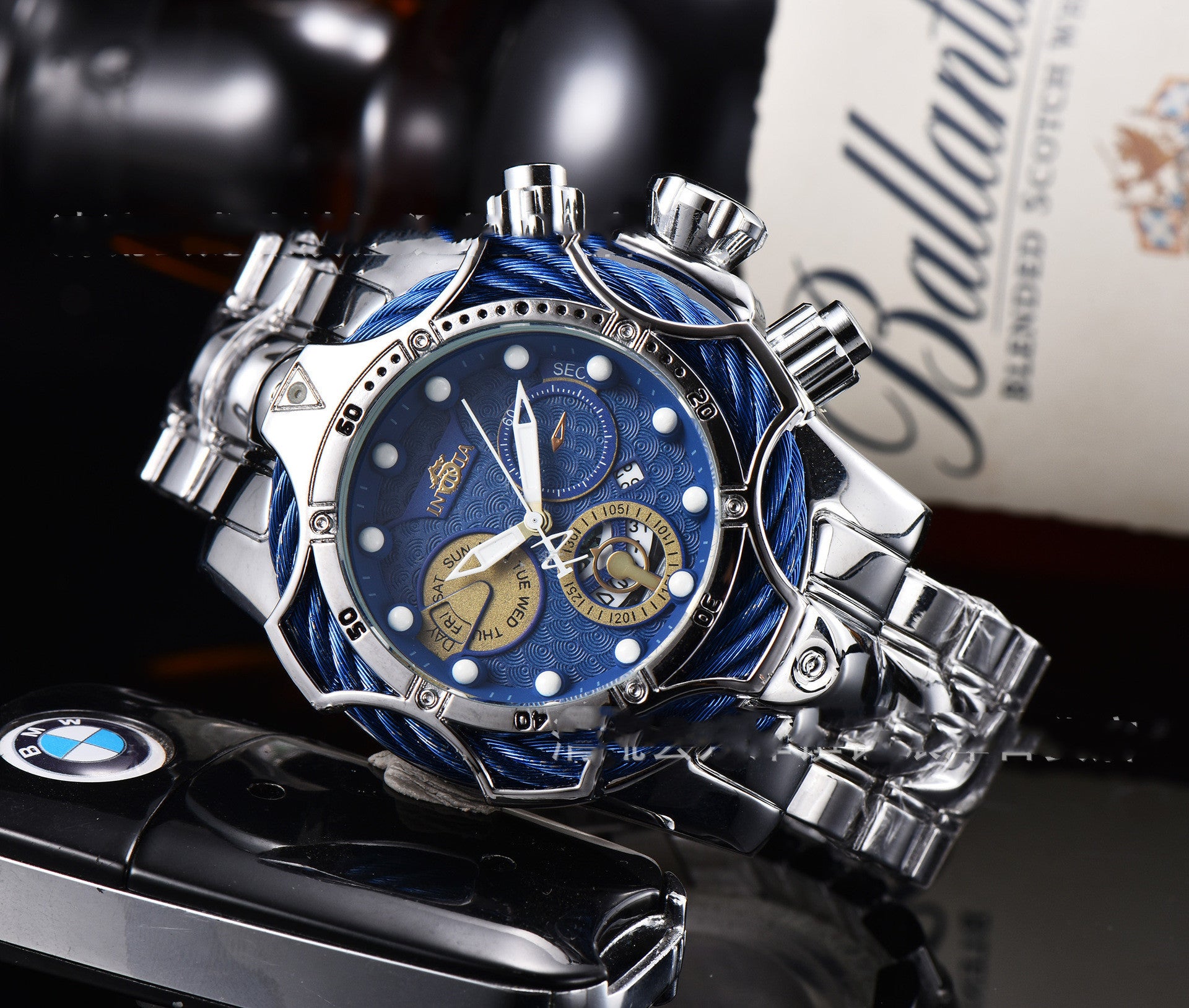 Invicta Large Plate Watch Clown Watch